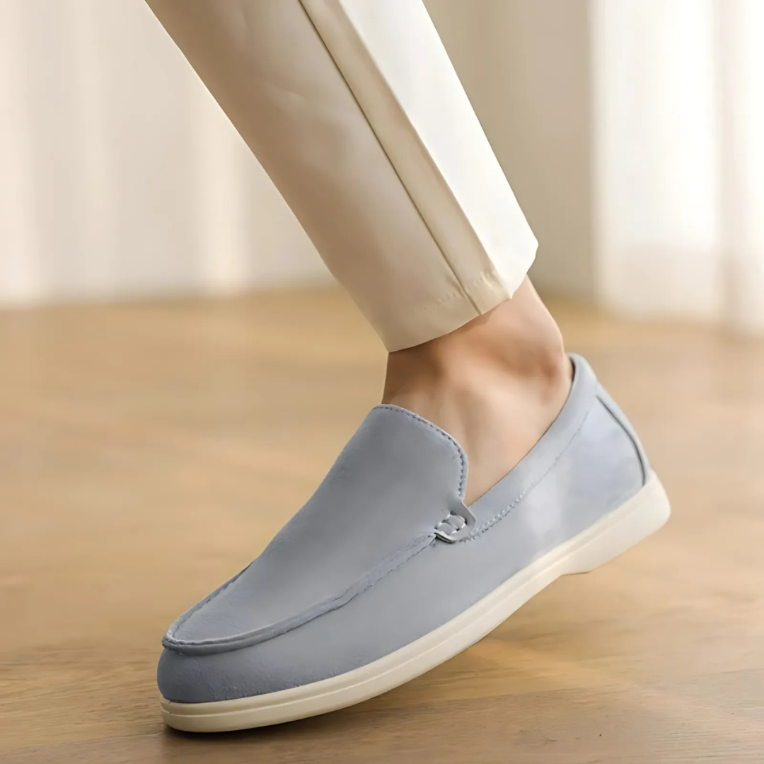 SUEDE LOAFERS