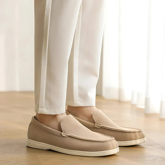 SUEDE LOAFERS