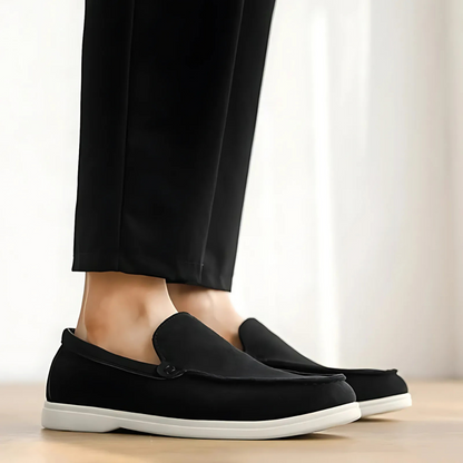 SUEDE LOAFERS