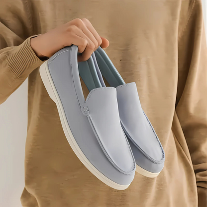 SUEDE LOAFERS