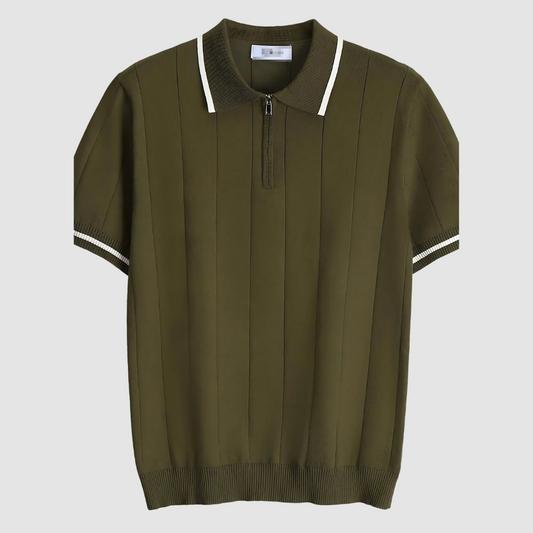 The Modena Zip Polo
