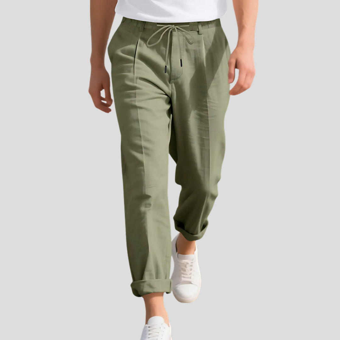 The Naples Linen Trousers