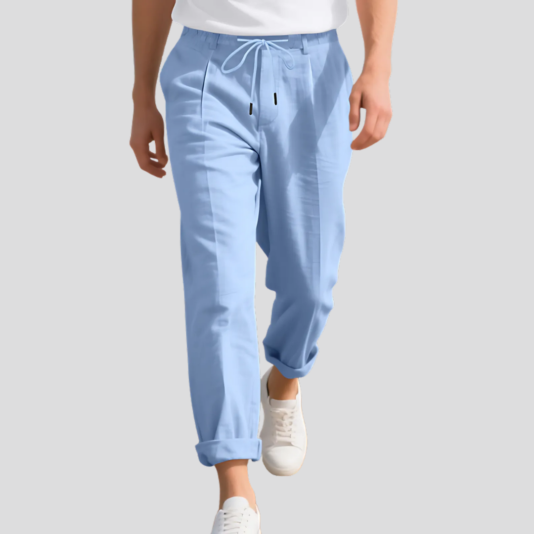 The Naples Linen Trousers