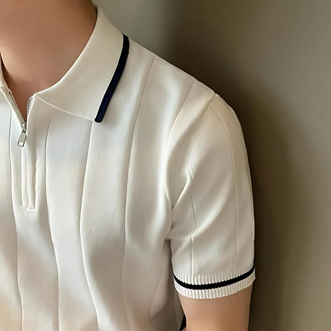 The Modena Zip Polo