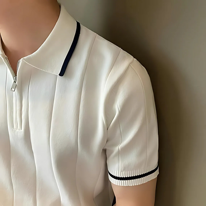 The Modena Zip Polo